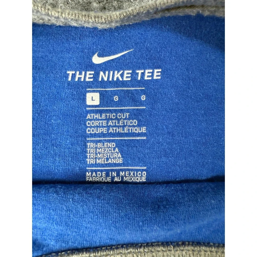 Nike The‎ Nike Tee Florida Gators T-Shirt Gray Blue Baseball Large